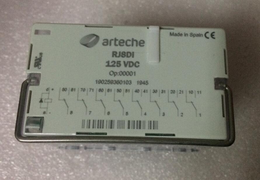 ARTECHE继电器 RJ8DI 125 VDC